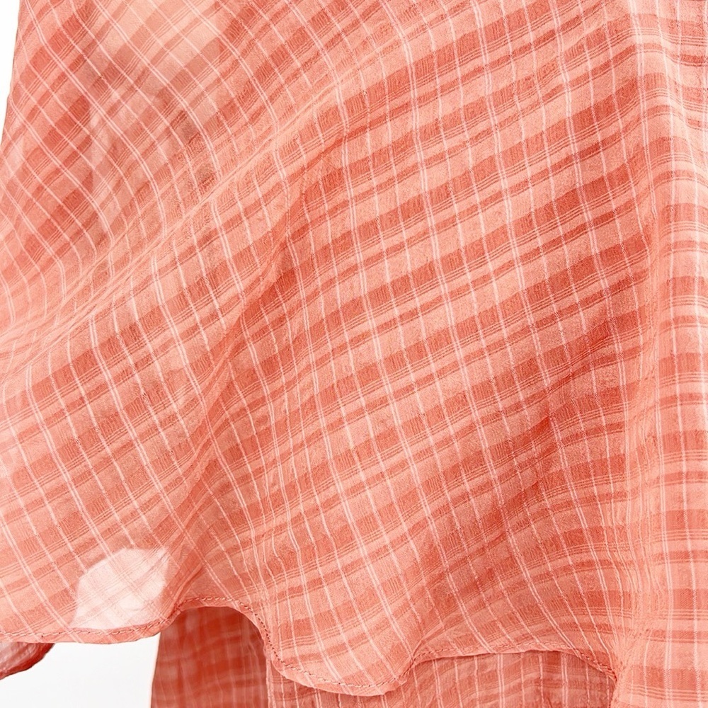 Revolve x House of Harlow 1960 Lillia Rose One Shoulder Tiered Mini Dress Medium - Picture 9 of 16
